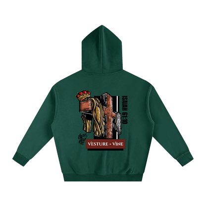 Robe of Righteousness: Oversize Fleeced Hoodie w/ Pocket