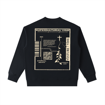 Supernatural Vine: Heavyweight Patch Pocket Crewneck Sweatshirt
