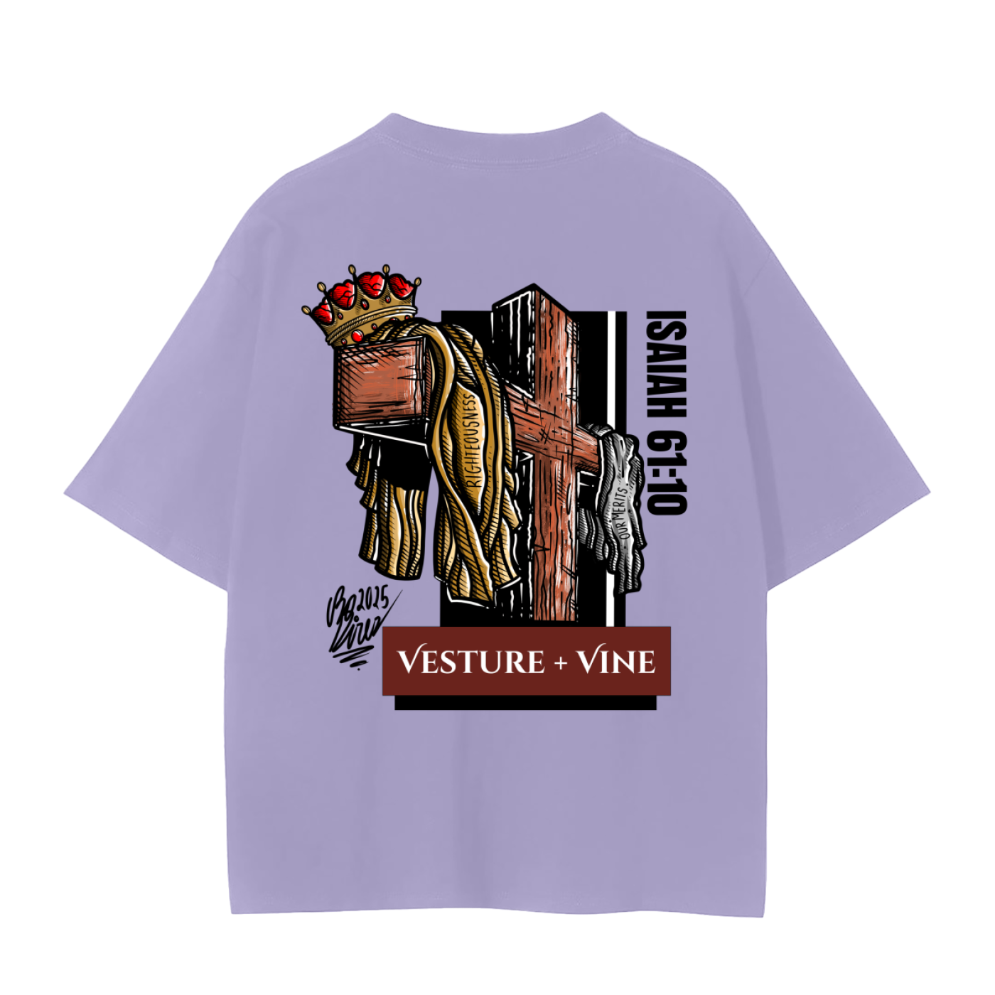 Robe of Righteousness: Unisex Seamless T-Shirt