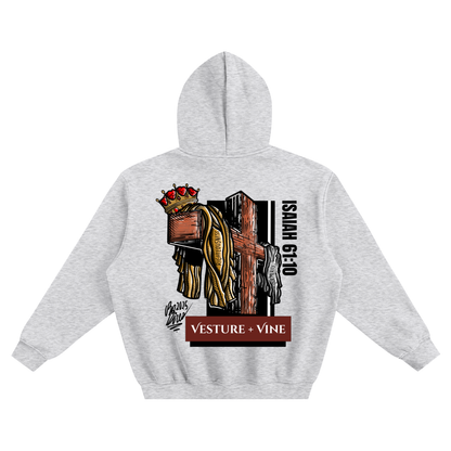 Robe of Righteousness: Fleeced Boxy Hoodie