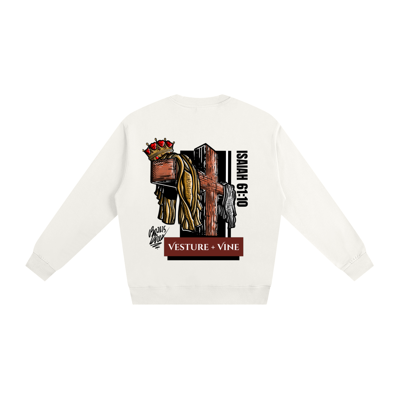 Robe of Righteousness: Heavyweight Essential Sweatshirt