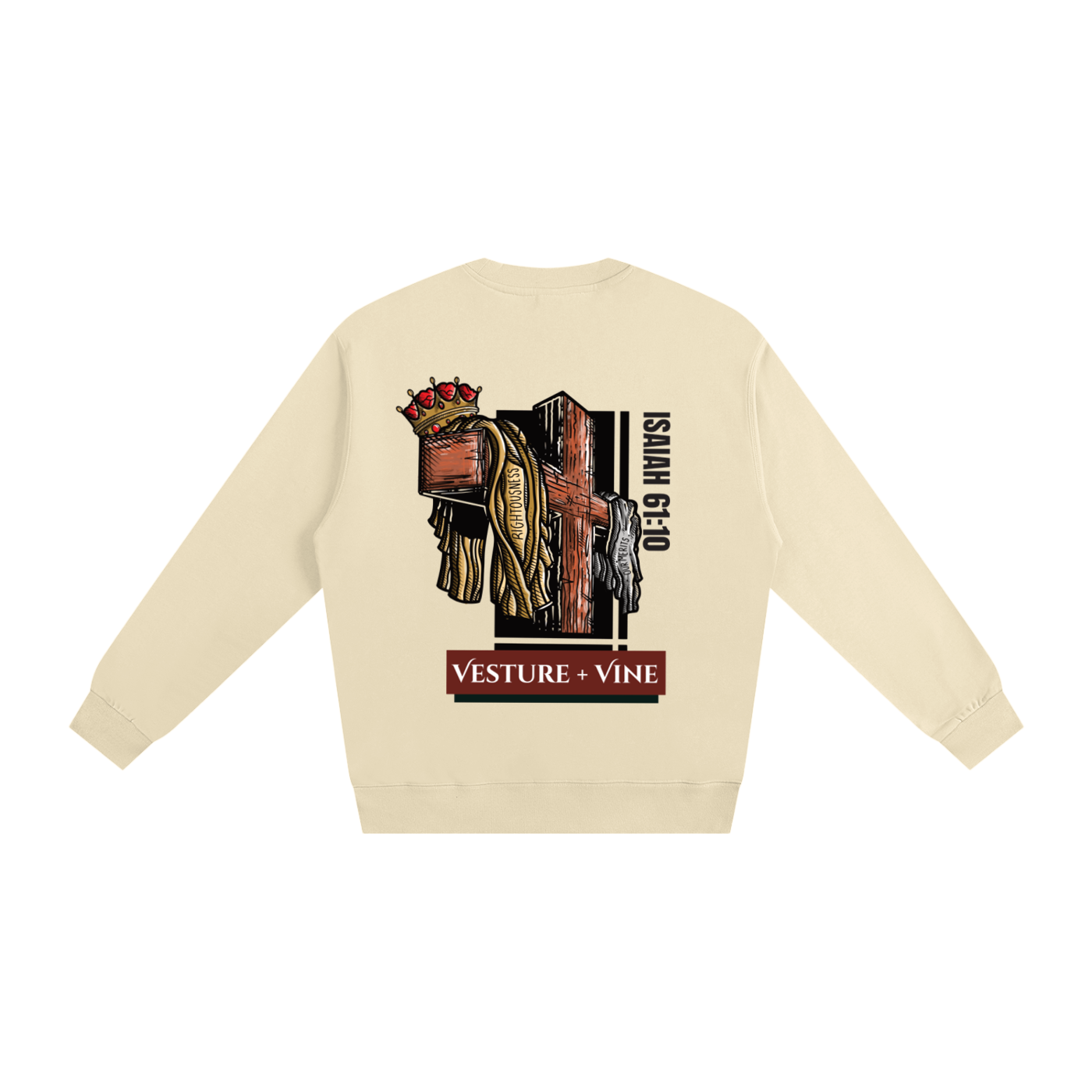 Robe of Righteousness: Heavyweight Essential Sweatshirt